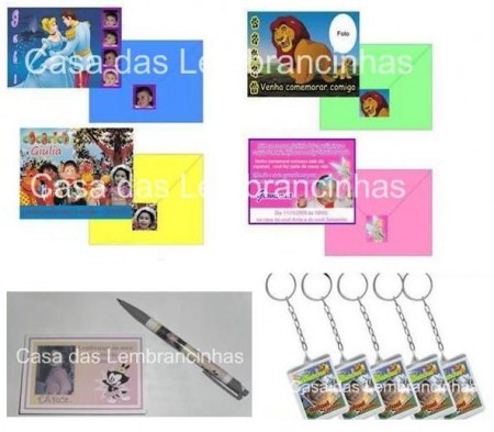 Convites Personalizados Cód. 05 - R$ 1,60 und.
