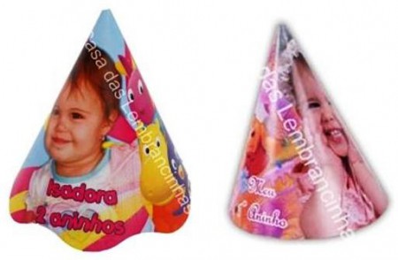 Chapéu De Aniversário Personalizado - R$ 3,60 und.